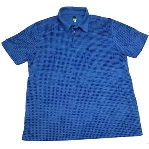 Mens XXL PGA Pro Series Polo Blue Golf shirt